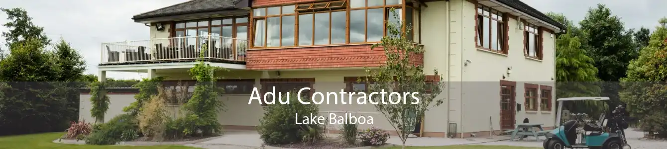 Adu Contractors Lake Balboa