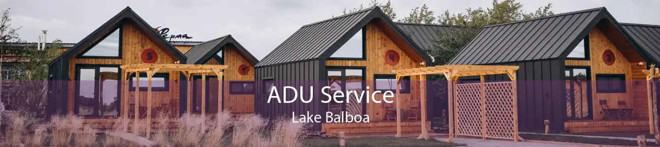 ADU Service Lake Balboa